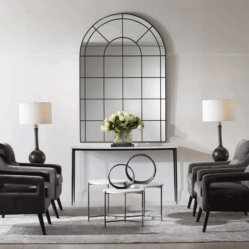 Miroir Arch Monarch Noir