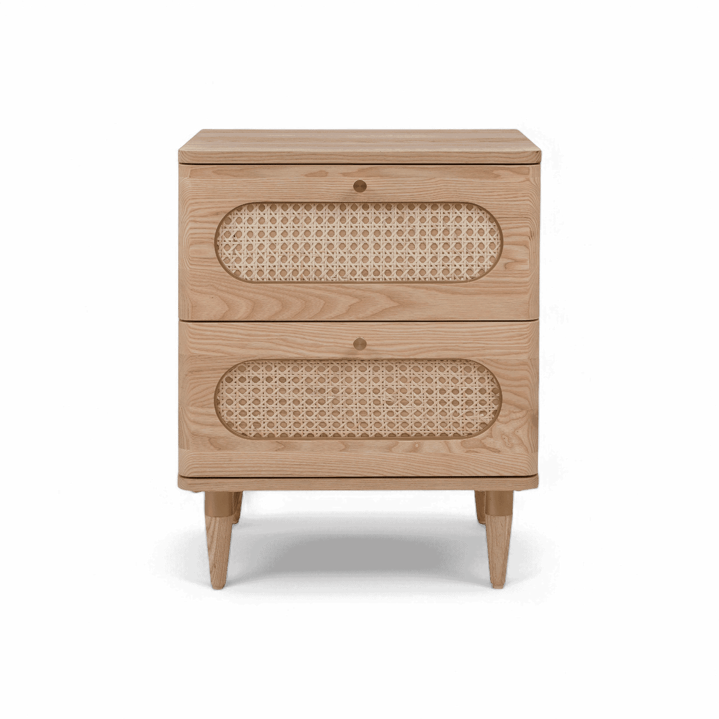 Table de chevet Frost en rotin naturel