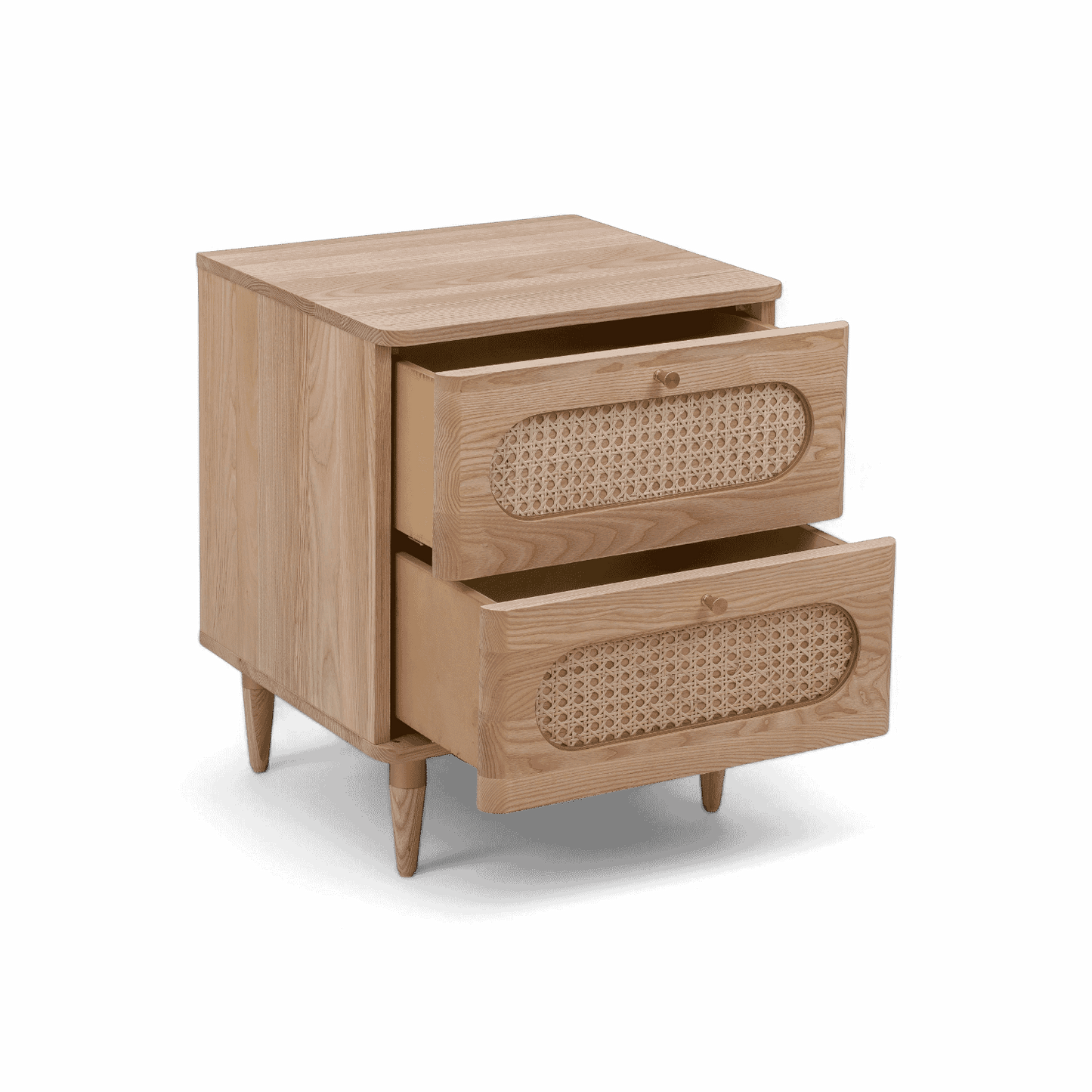 Table de chevet Frost en rotin naturel