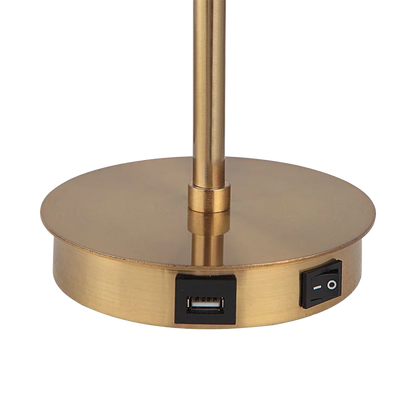 Lampe de bureau Moda dorée