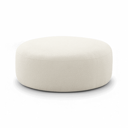 Pouf Boucle Crème Horizon